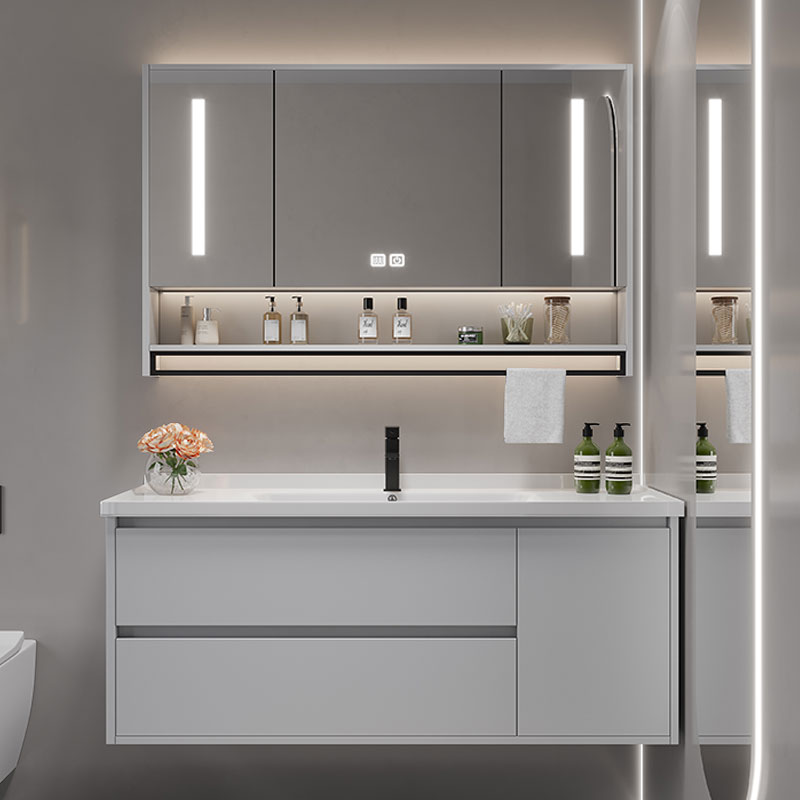 พาร์ทิชันวินเทจ โต๊ะเครื่องแป้ - Home Bathroom Vanity Combo บทวิจารณ์และราคา