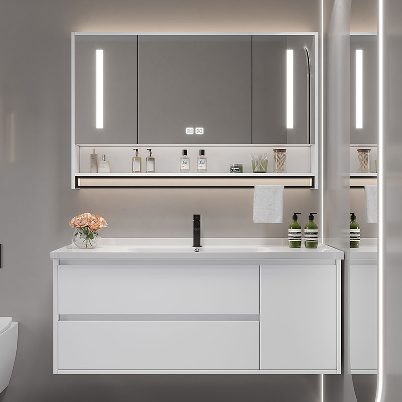 พาร์ทิชันวินเทจ โต๊ะเครื่องแป้ - Home Bathroom Vanity Combo บทวิจารณ์และราคา