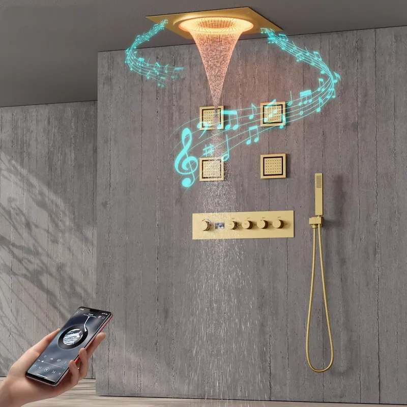 ชุดฝักบัว LED อัจฉริยะ พร้อมระ - Home Bathroom Shower บทวิจารณ์และราคา