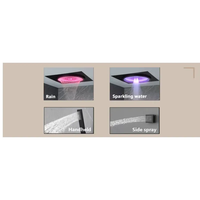 ชุดฝักบัว LED อัจฉริยะ พร้อมระ - Home Bathroom Shower บทวิจารณ์และราคา