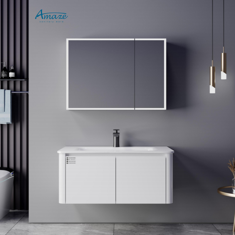 ตู้ห้องน้ำ AMAZE เฟอร์นิเจอร์ห - Home Bathroom Vanity Combo บทวิจารณ์และราคา