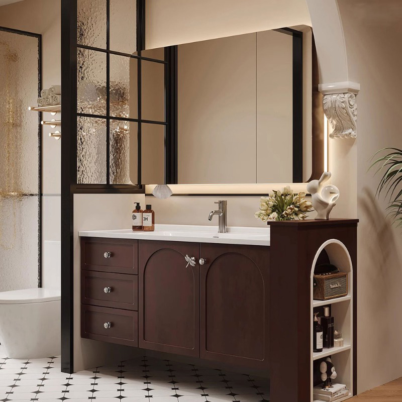 ตู้เก็บของในห้องน้ำแบบติดผนัง  - Home Bathroom Vanity Combo บทวิจารณ์และราคา