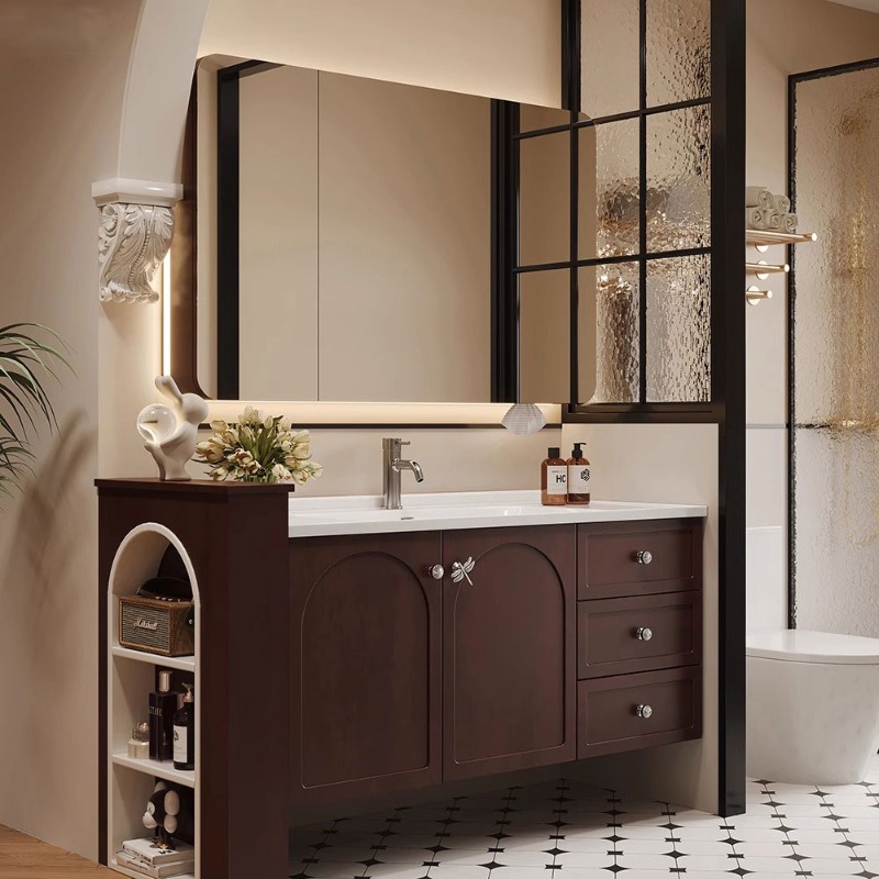 ตู้เก็บของในห้องน้ำแบบติดผนัง  - Home Bathroom Vanity Combo บทวิจารณ์และราคา