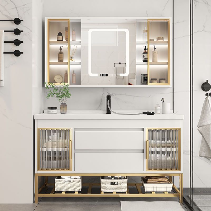 ตู้ห้องน้ำพร้อมอ่างล้างหน้าแบบ - Home Bathroom Vanity Combo บทวิจารณ์และราคา
