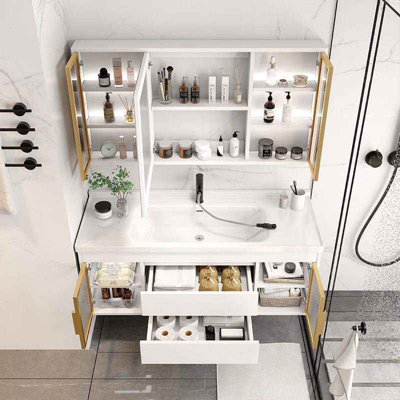 ตู้ห้องน้ำพร้อมอ่างล้างหน้าแบบ - Home Bathroom Vanity Combo บทวิจารณ์และราคา