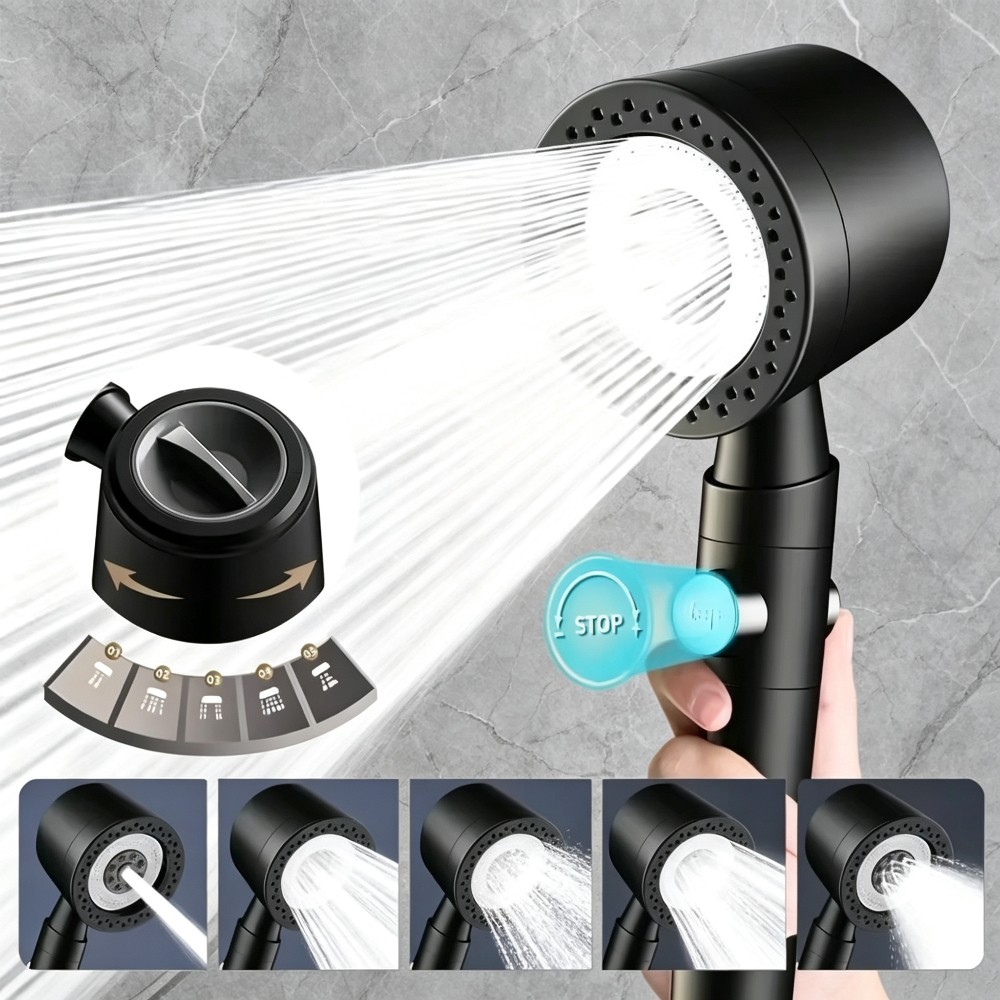 หัวฝักบัวแรงดันสูงแบบมือถือ ดี - Home One Bathroom Accessories บทวิจารณ์และราคา