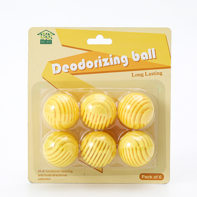 6 ชิ้น/แพ็ค ลูกบอลดับกลิ่น, ป้ - Home Bathroom Freshener บทวิจารณ์และราคา