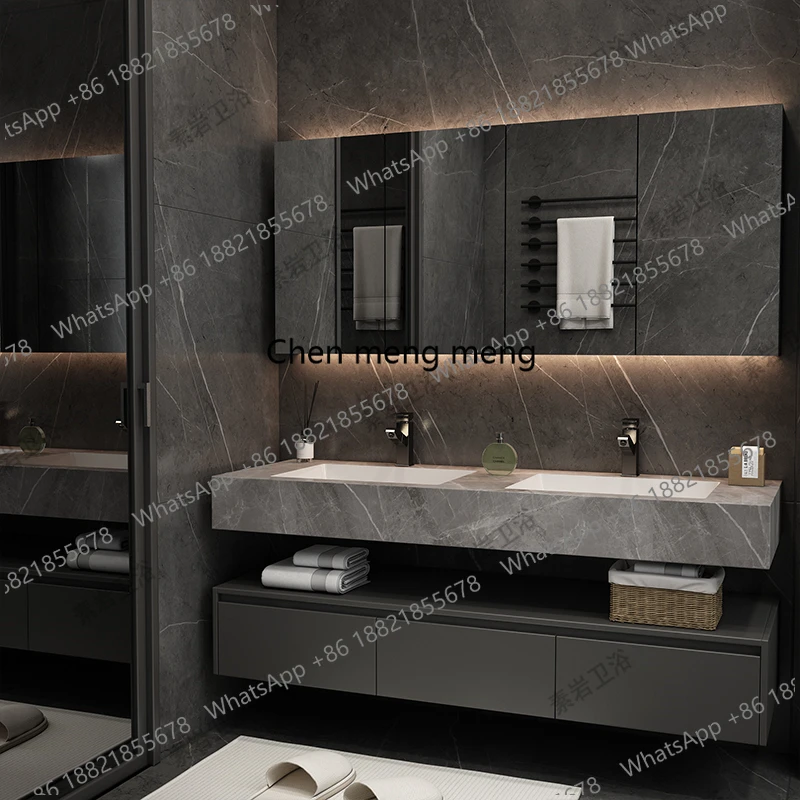 D80 ตู้ห้องน้ำสีขาว ตู้เก็บน้ำ - Home Bathroom Vanity Combo บทวิจารณ์และราคา