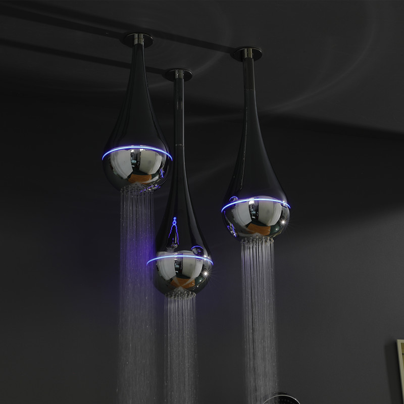 ฝักบัวอาบน้ำติดผนังแบบ LED รุ่ - Home Bathroom Shower บทวิจารณ์และราคา