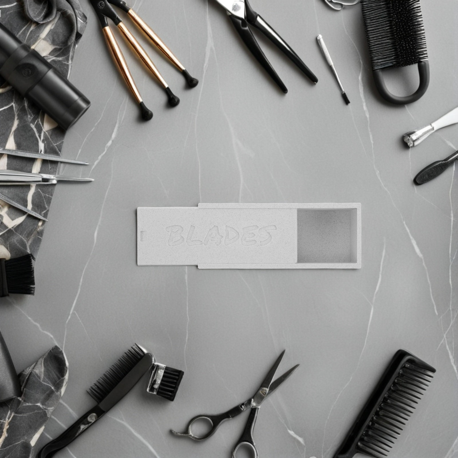 กล่องเก็บใบมีดปัตตาเลี่ยนแบบสอ - Home One Bathroom Accessories บทวิจารณ์และราคา