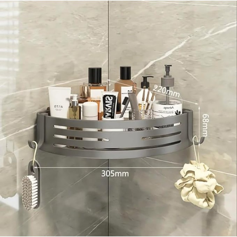 ชั้นวางของในห้องอาบน้ำแบบติดผน - Bath Caddy Tray บทวิจารณ์และราคา