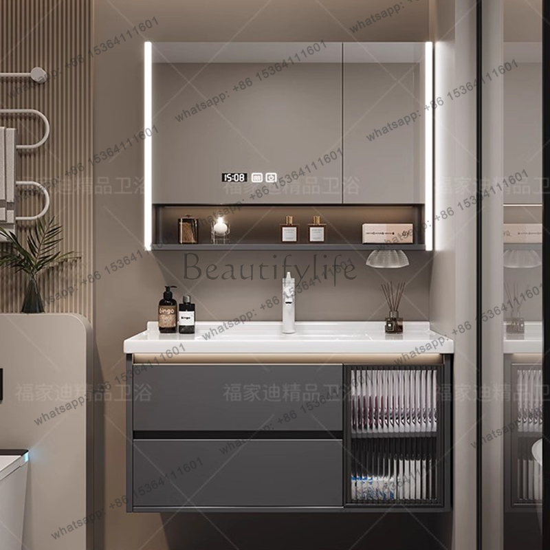 ตู้เก็บของในห้องน้ำสุดหรูทันสม - Home Bathroom Vanity Combo บทวิจารณ์และราคา
