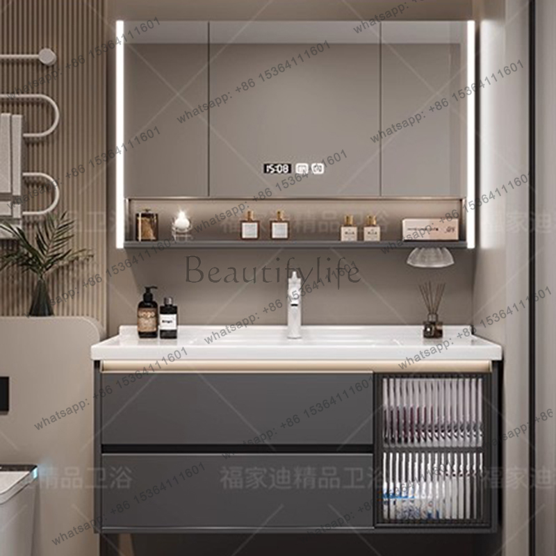 ตู้เก็บของในห้องน้ำสุดหรูทันสม - Home Bathroom Vanity Combo บทวิจารณ์และราคา