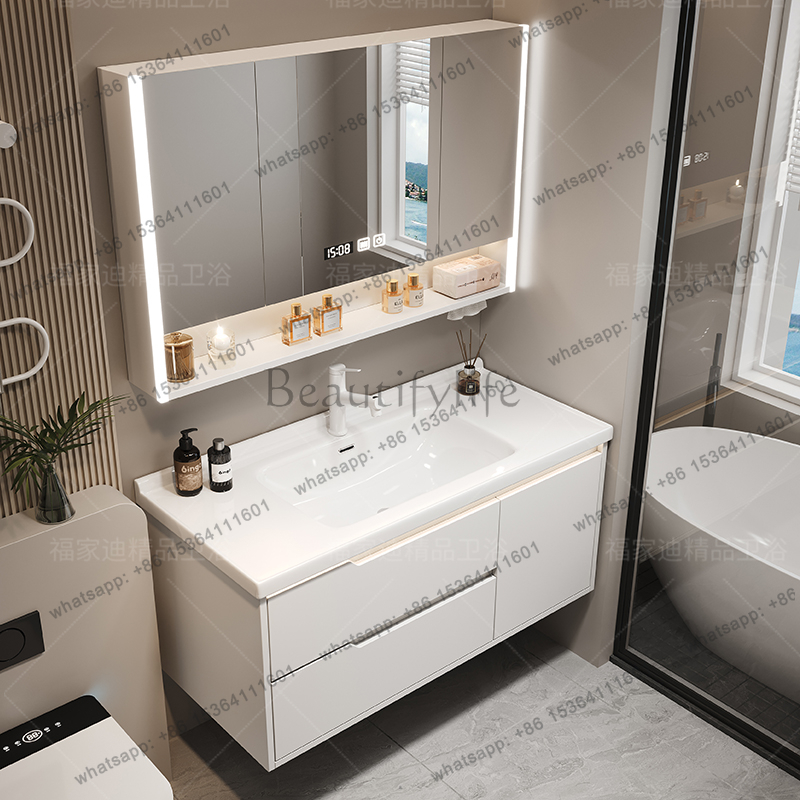 ตู้เก็บของในห้องน้ำสุดหรูทันสม - Home Bathroom Vanity Combo บทวิจารณ์และราคา