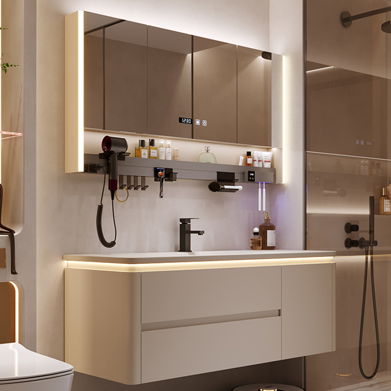 โมเดิร์นตู้ห้องน้ำอ่างล้างหน้า - Home Bathroom Vanity Combo บทวิจารณ์และราคา