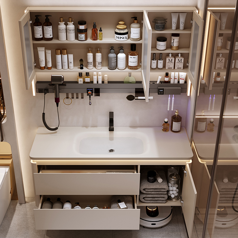 โมเดิร์นตู้ห้องน้ำอ่างล้างหน้า - Home Bathroom Vanity Combo บทวิจารณ์และราคา