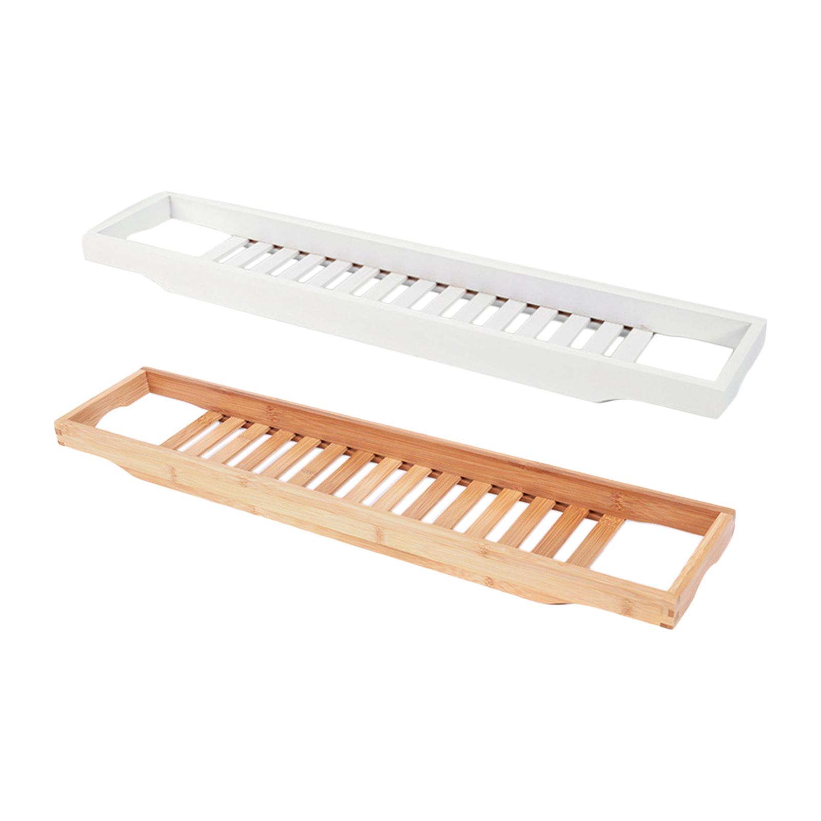 ถาดวางของในห้องน้ำไม้ไผ่ ที่วา - Bath Caddy Tray บทวิจารณ์และราคา