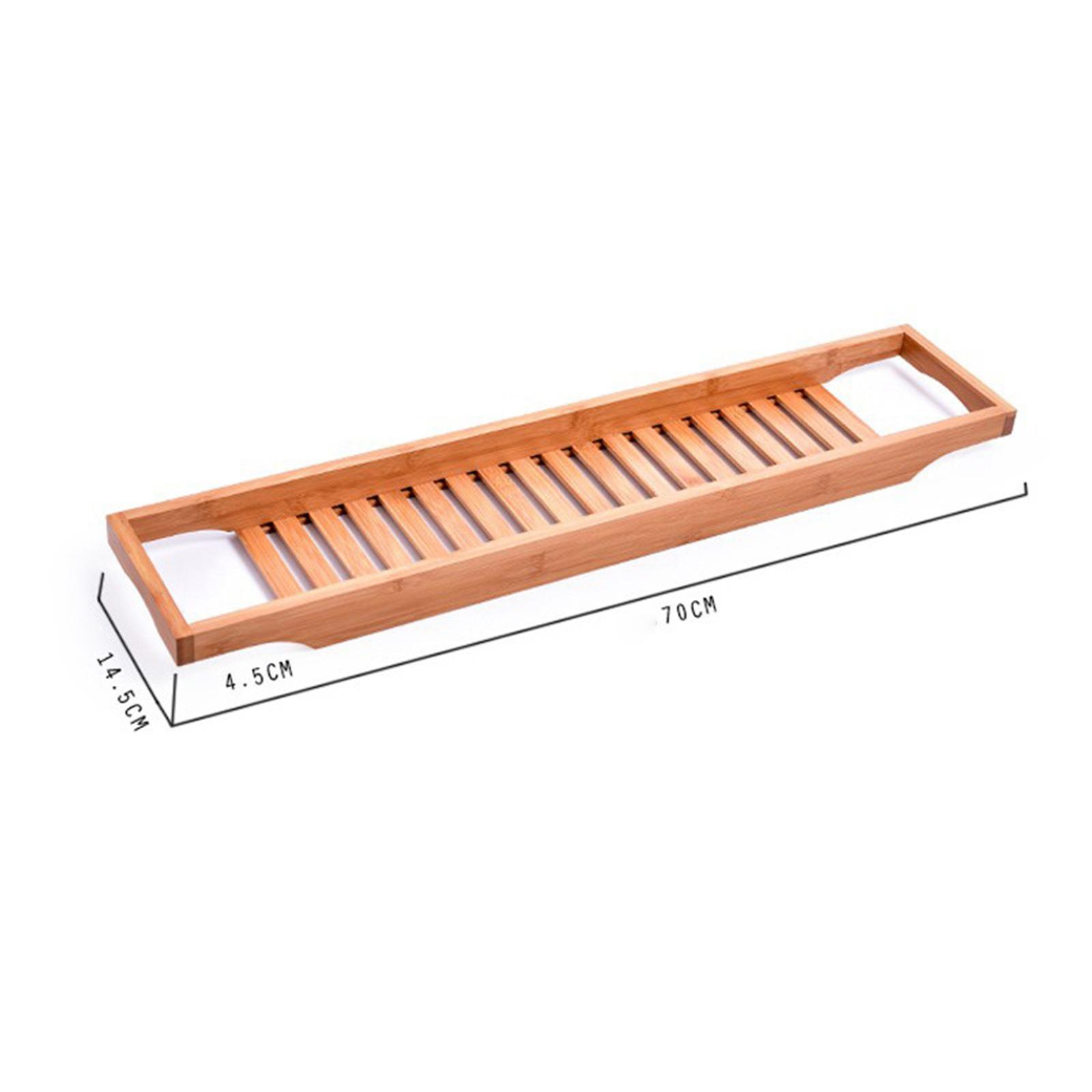 ถาดวางของในห้องน้ำไม้ไผ่ ที่วา - Bath Caddy Tray บทวิจารณ์และราคา