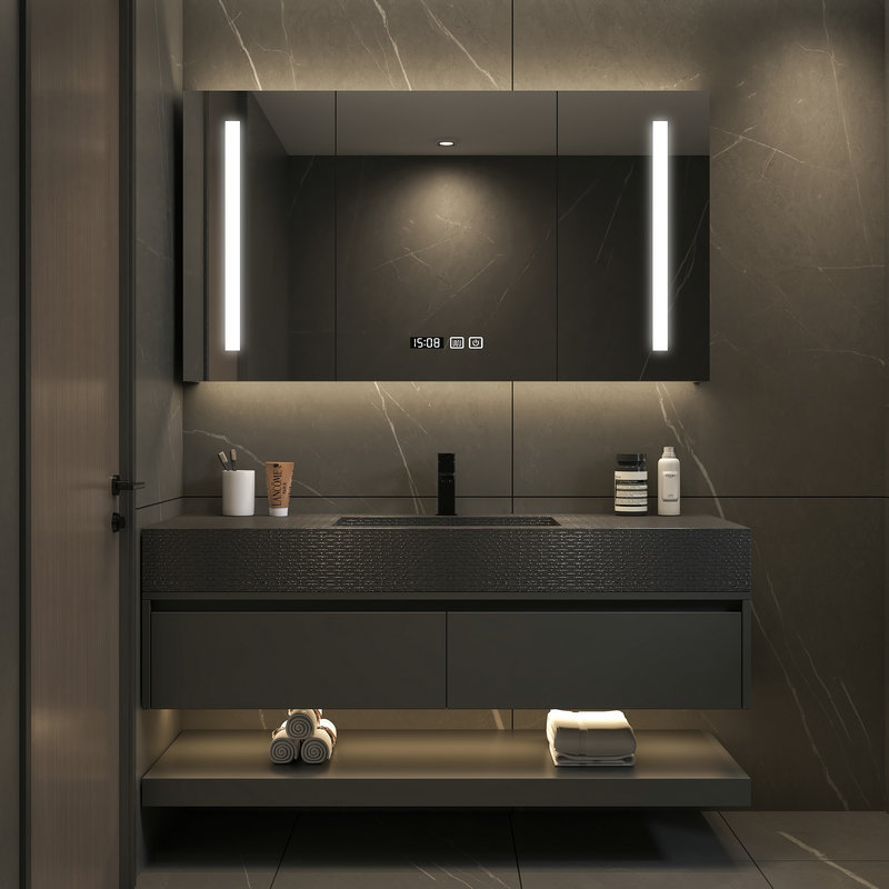 เฟอร์นิเจอร์เก็บของในห้องน้ำสำ - Home Bathroom Vanity Combo บทวิจารณ์และราคา