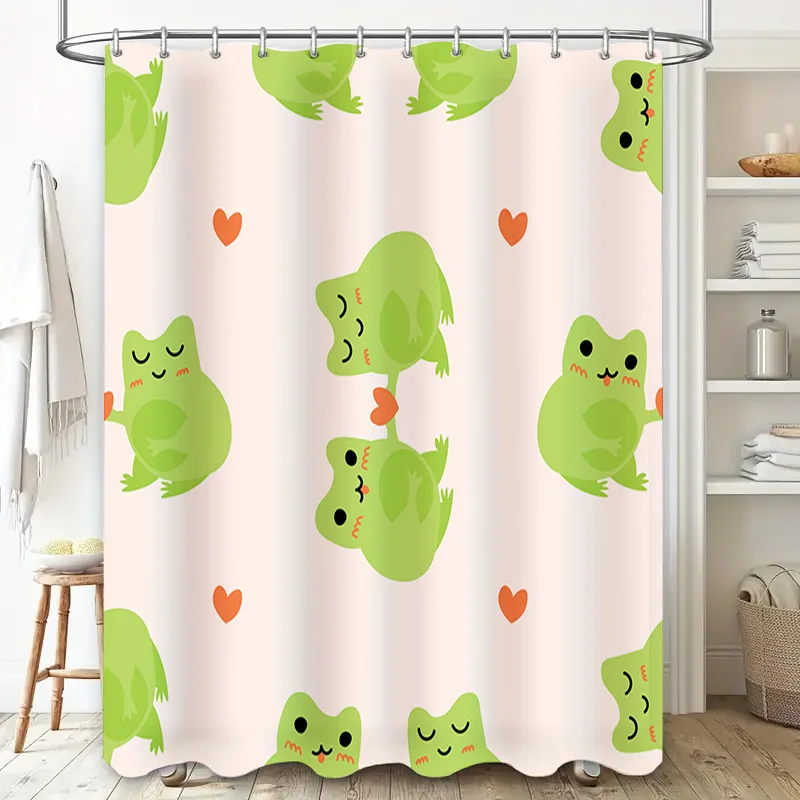 น่ารักกบสีเขียว Love Heart ผ้า - Adorable Home Bathroom Ideas บทวิจารณ์และราคา
