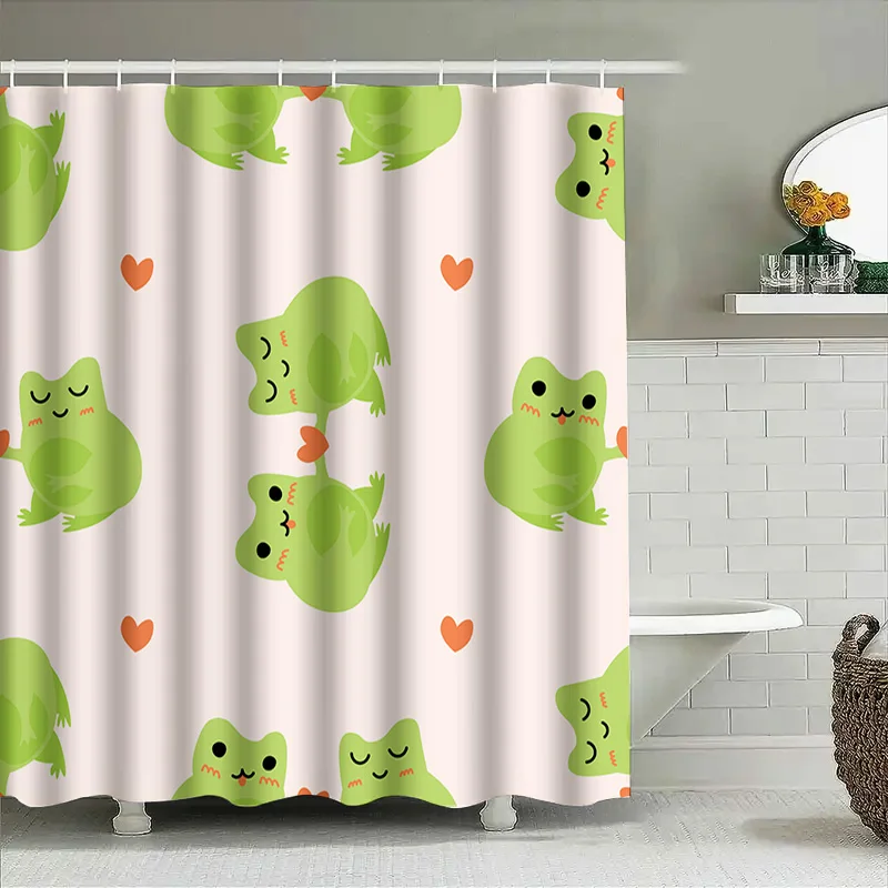 น่ารักกบสีเขียว Love Heart ผ้า - Adorable Home Bathroom Ideas บทวิจารณ์และราคา