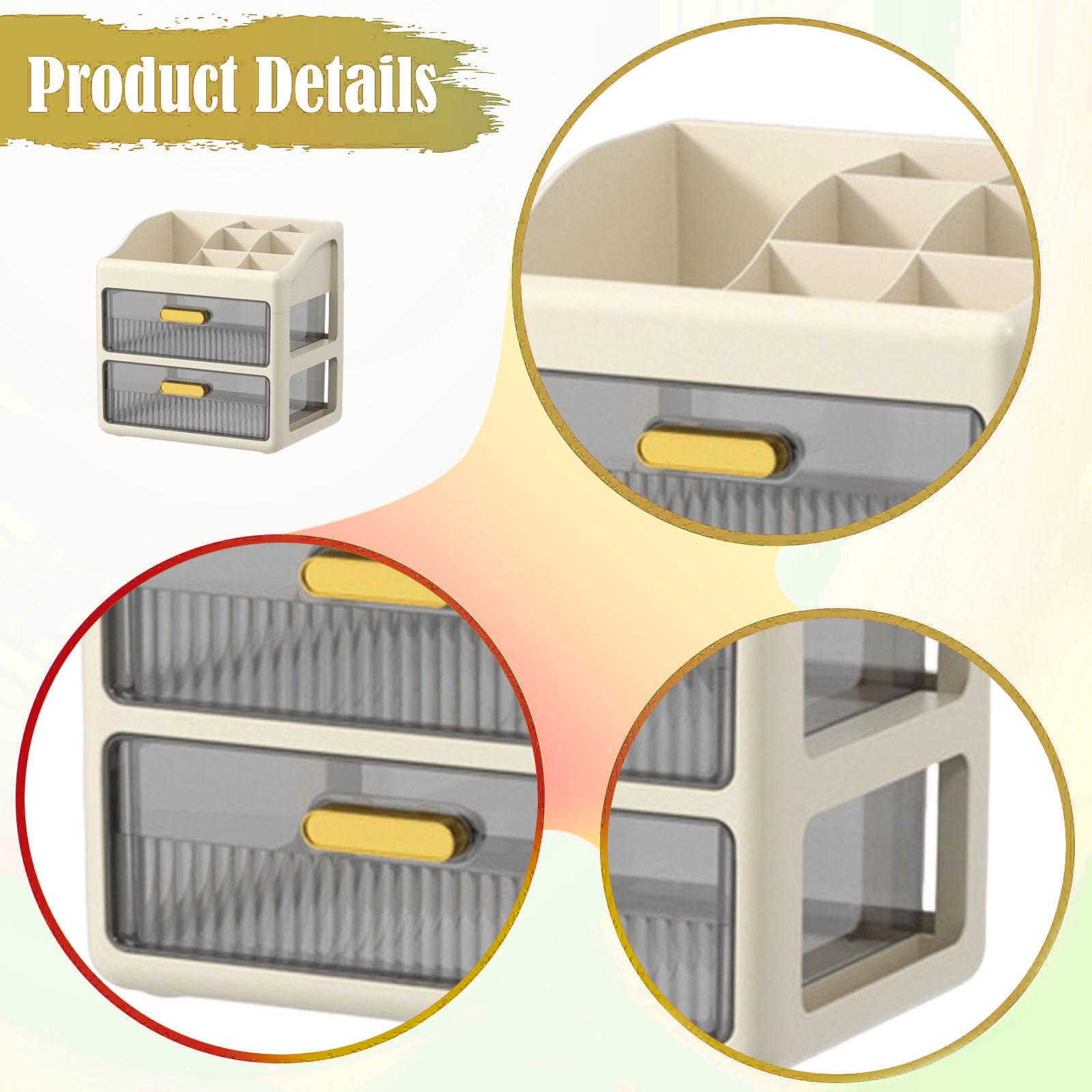 กล่องจัดระเบียบโต๊ะทำงานพร้อมล - Home Essentials Bathroom Cabinet บทวิจารณ์และราคา