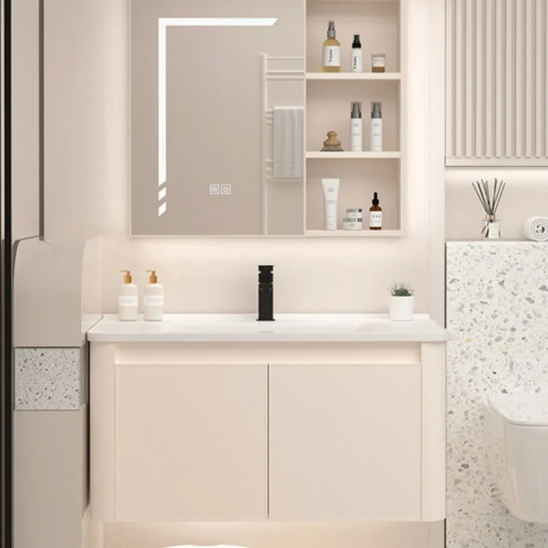 อุปกรณ์เสริมตู้เสื้อผ้าโต๊ะเคร - Home Bathroom Vanity Combo บทวิจารณ์และราคา