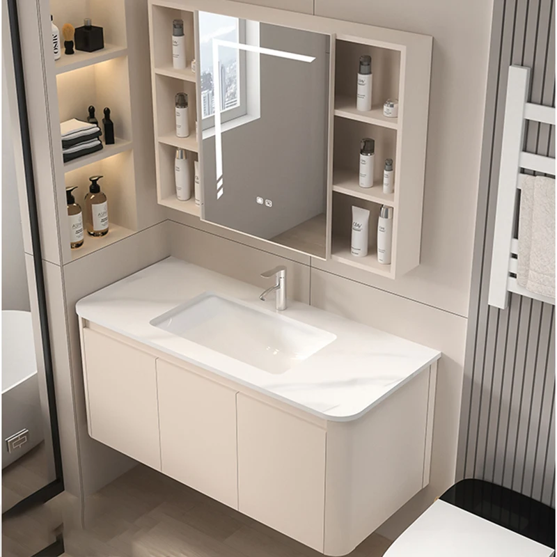 อุปกรณ์เสริมตู้เสื้อผ้าโต๊ะเคร - Home Bathroom Vanity Combo บทวิจารณ์และราคา