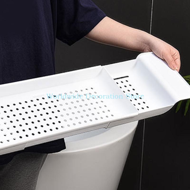 Q39B ขยายท่อระบายน้ำชั้นวางของ - Bath Caddy Tray บทวิจารณ์และราคา