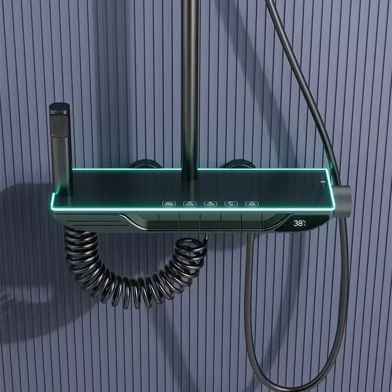 ชุดฝักบัวดิจิตอลอัจฉริยะแบบเทอ - Home Bathroom Shower บทวิจารณ์และราคา
